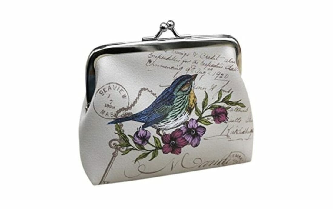 Klassische Geldbörse mit Print – 70% Rabatt