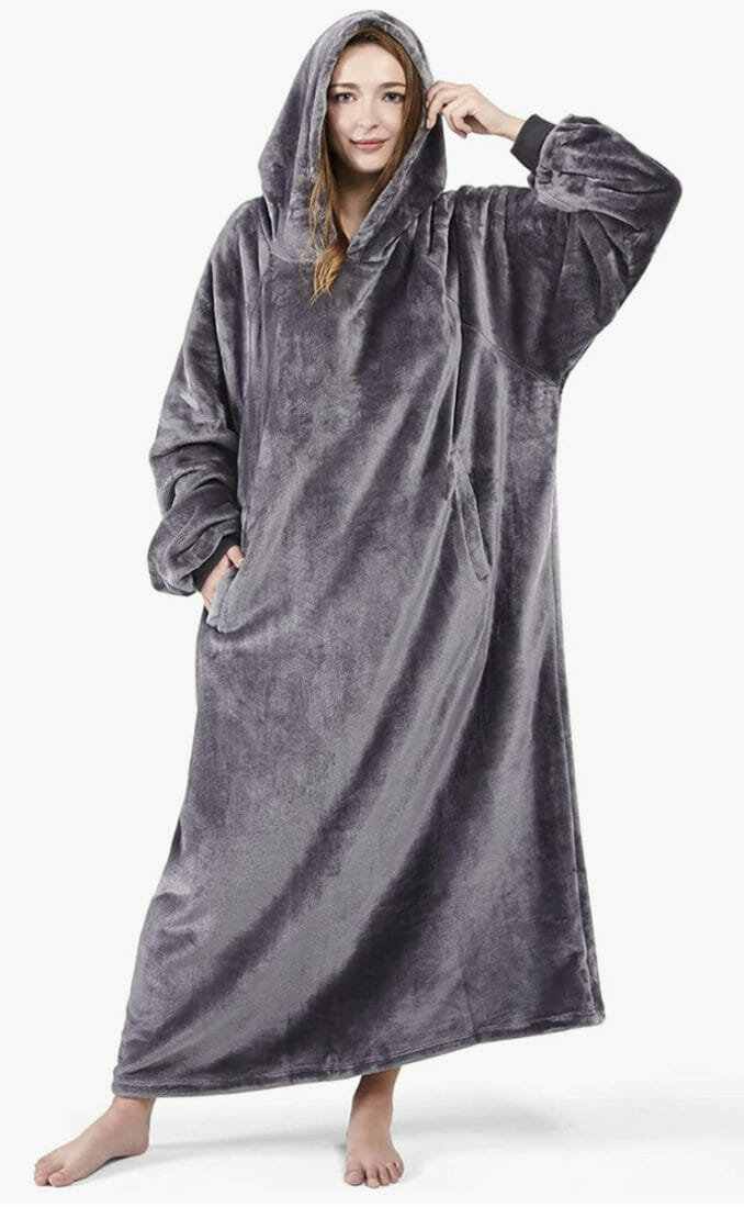 Lifewit Tragbare Hoodie Decke – 55% Rabatt