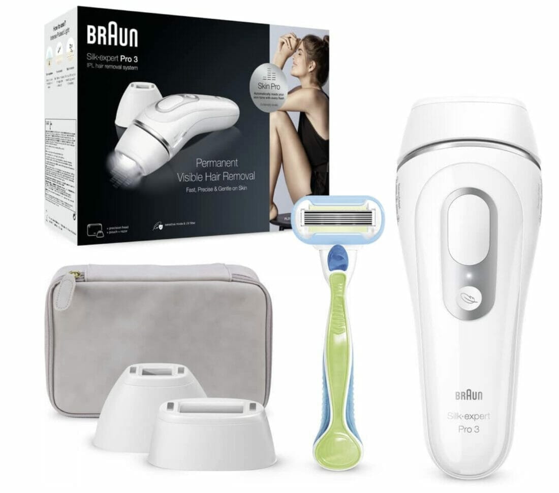 Braun IPL Silk Expert Pro 3 Haarentfernungsgerät – 28% Rabatt