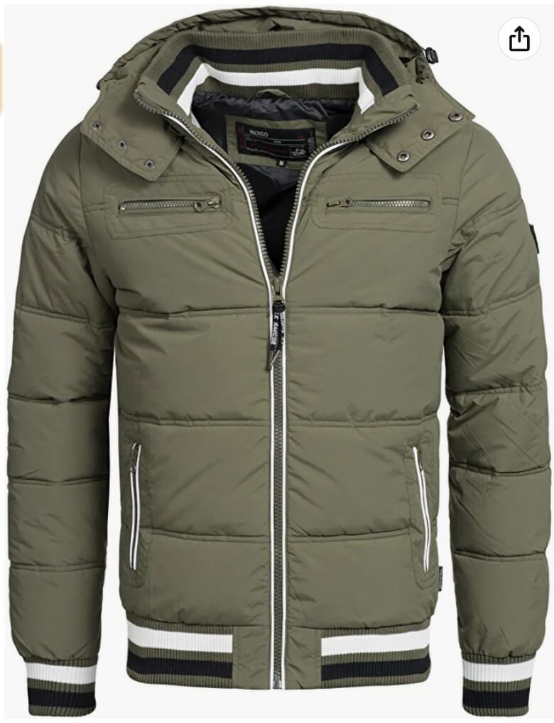 Indicode Herren Marlon Steppjacke – 39% Rabatt