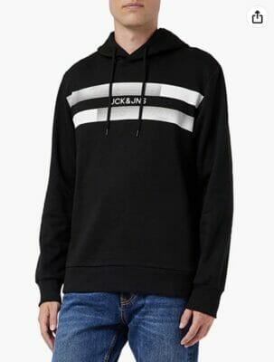 JACK JONES Herren Jjnew Adam Sweat Hood Sweatshirt