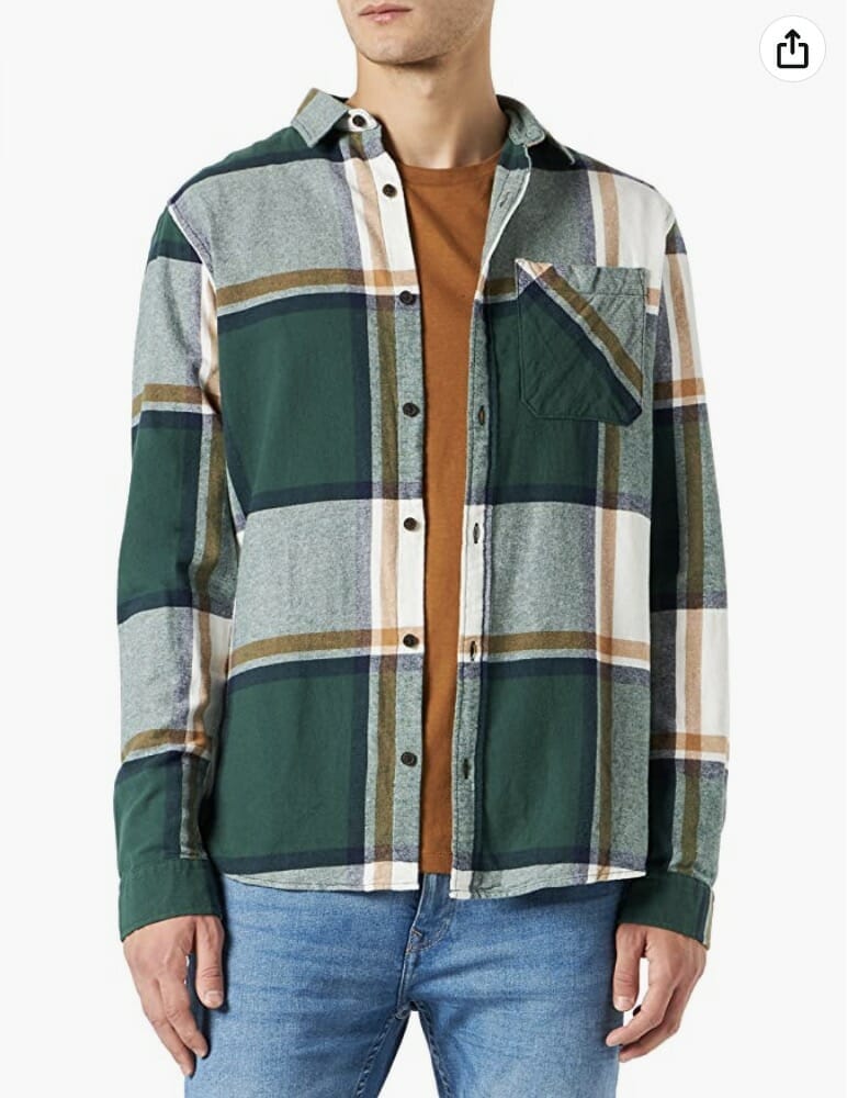 JACK & JONES Herren Jorowen Fast Check Hemd – 48% Rabatt