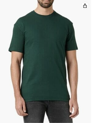 JACK JONES Male T Shirt Schlicht