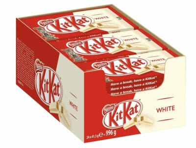 NESTLÉ KITKAT White Schokoriegel (24er Pack) - 39% Rabatt + 5% Spar-Abo + weitere 10% auf die erste Bestellung 3 Kit