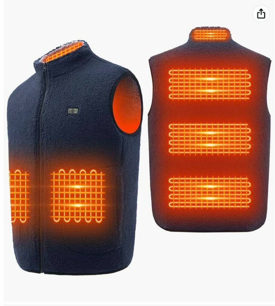 LABEWVI Heizweste für Herren und Damen – 58% Rabatt