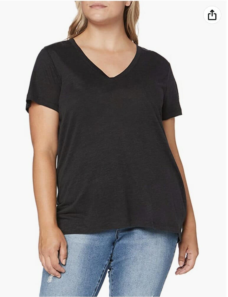 Lee Damen V Neck Tee T-Shirt – 43% Rabatt