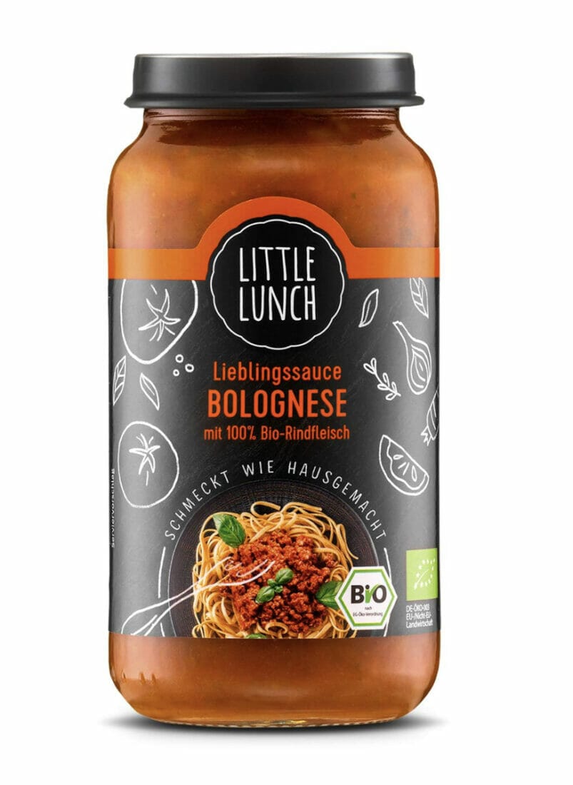 Little Lunch Lieblingssauce Bio Bolognese – 28% Rabatt + 5% Spar-Abo + weitere 20% Rabatt auf die erste Bestellung