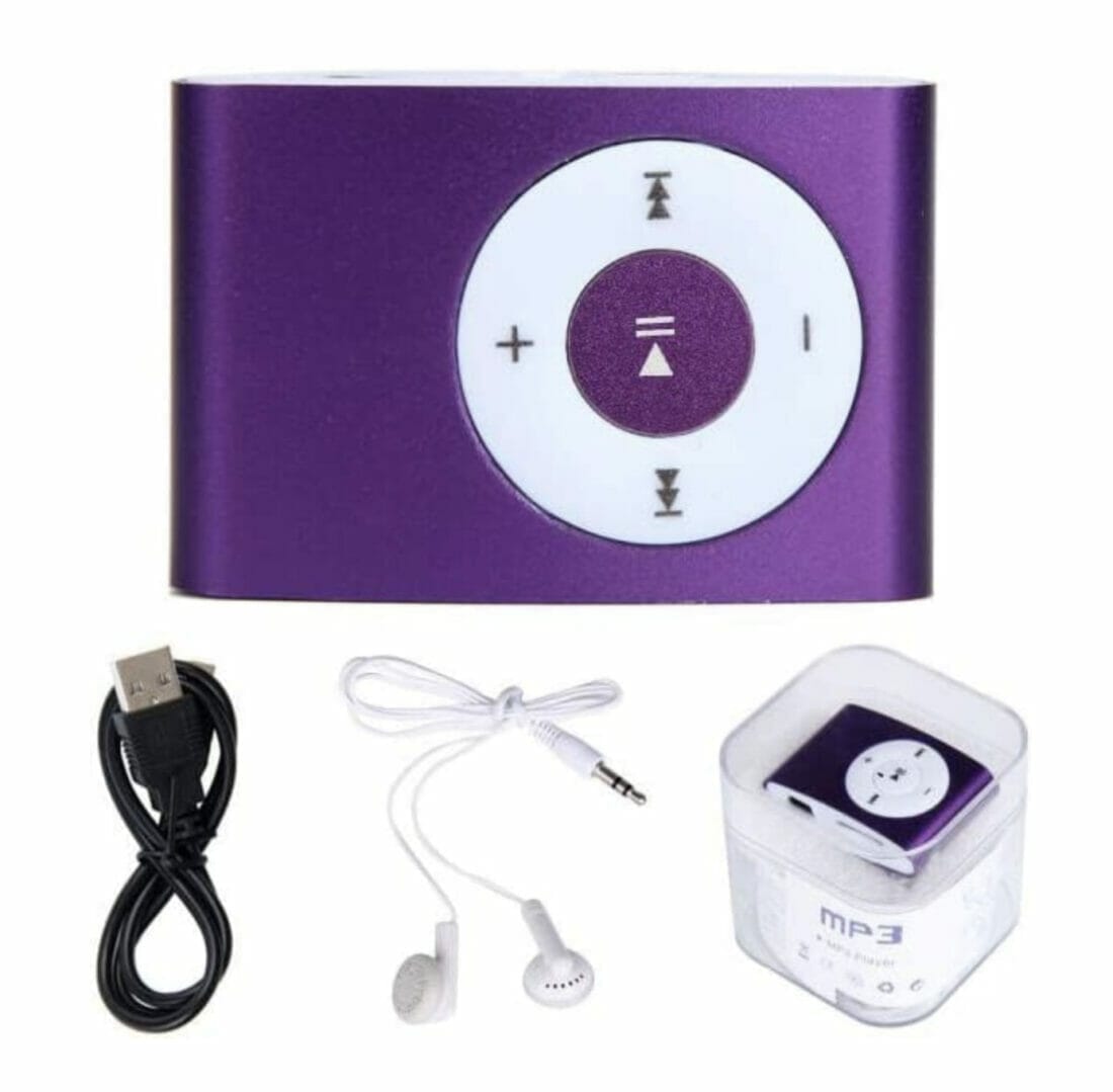 MP3 Player mit Kopfhörer – 70% Rabatt