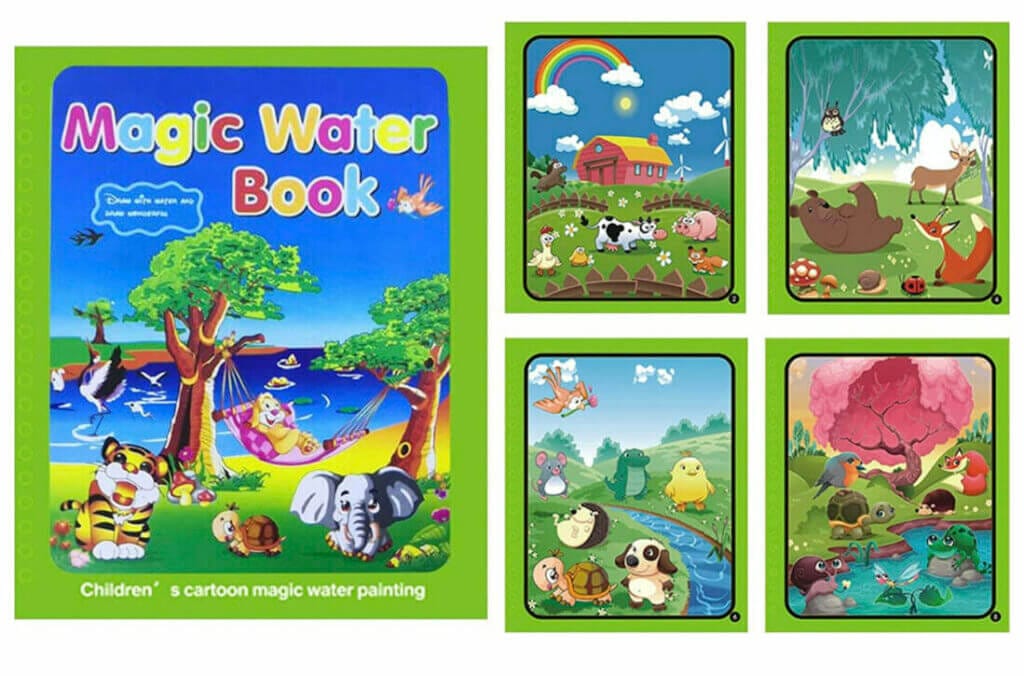 Magisches Wasser Malbuch für Kinder – 70% Rabatt