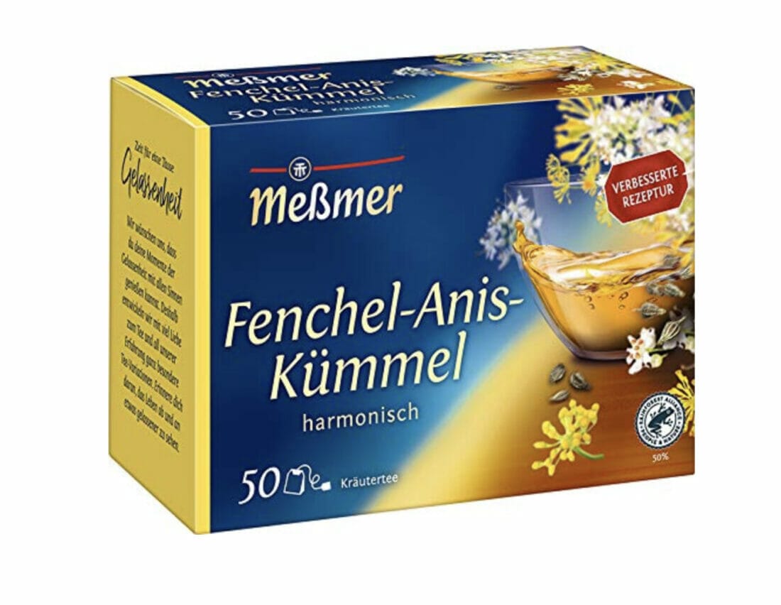 Meßmer Fenchel-Anis-Kümmel Tee – 36% Rabatt + 5% Spar-Abo + weitere 20% Rabatt auf die erste Bestellung