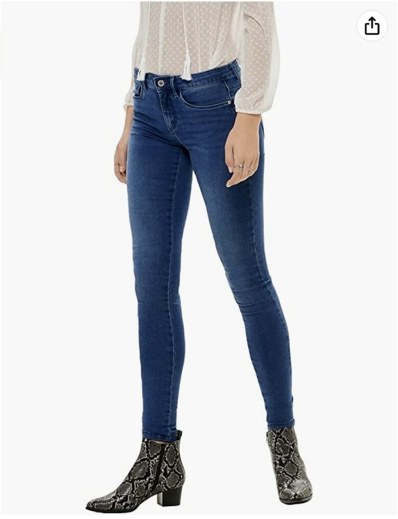 ONLY Damen Skinny Fit Jeans – 25% Rabatt