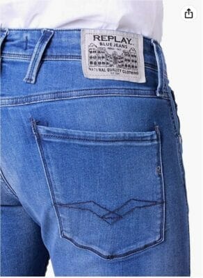 Replay Herren Anbass Blue Jeans1