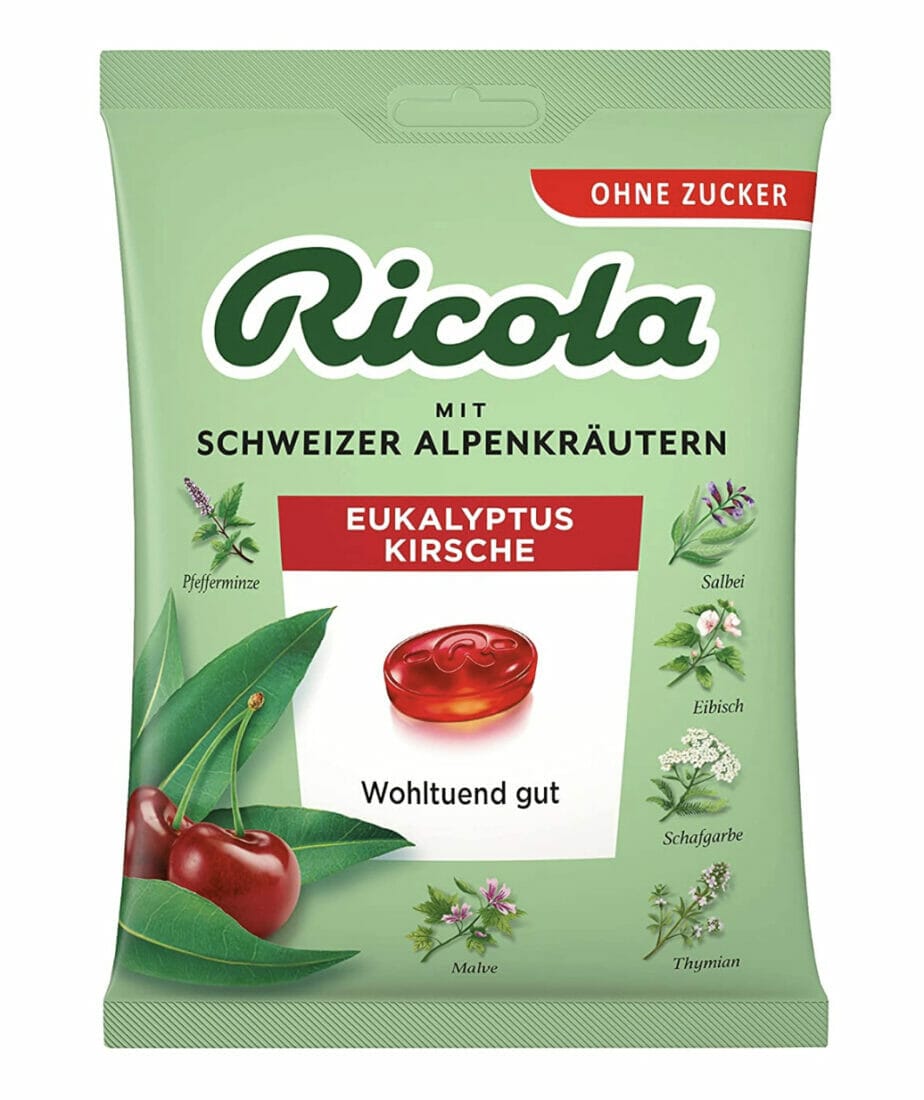 Ricola Eukalyptus Kirsche – 20% Rabatt + 5% Spar-Abo