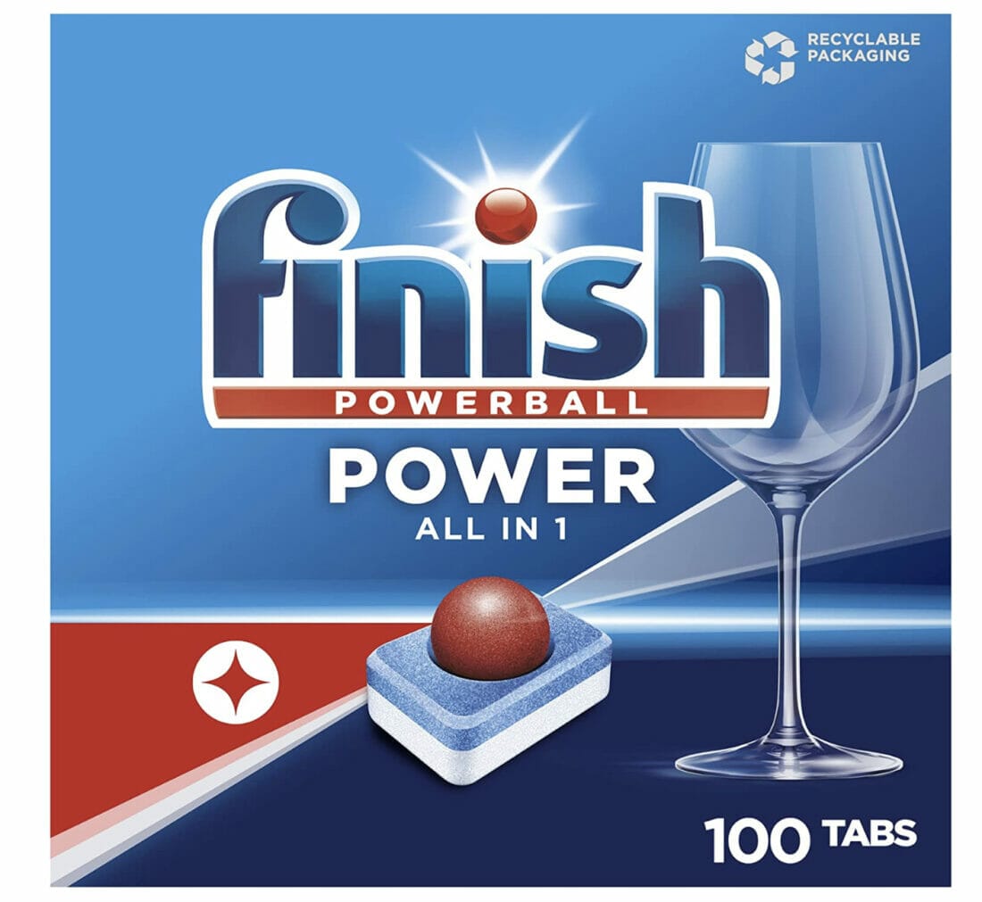 Finish Power All in 1 Spülmaschinentabs (100 Stück) – 40% Rabatt + 10% Spar-Abo + weitere 10% auf die erste Bestellung
