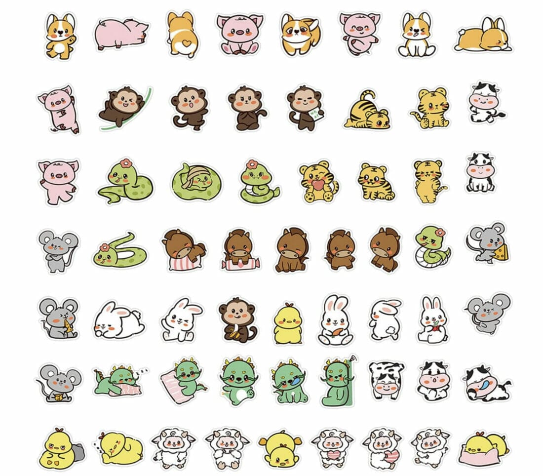 Sticker Set für Kinder – 70% Rabatt