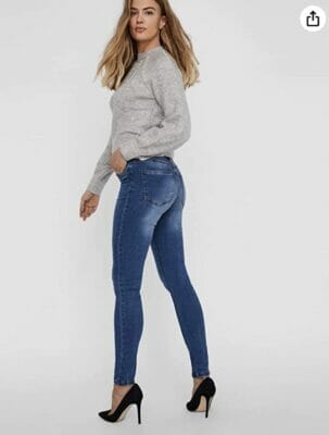 VERO MODA Tanya Mid Rise Skinny Jeans1