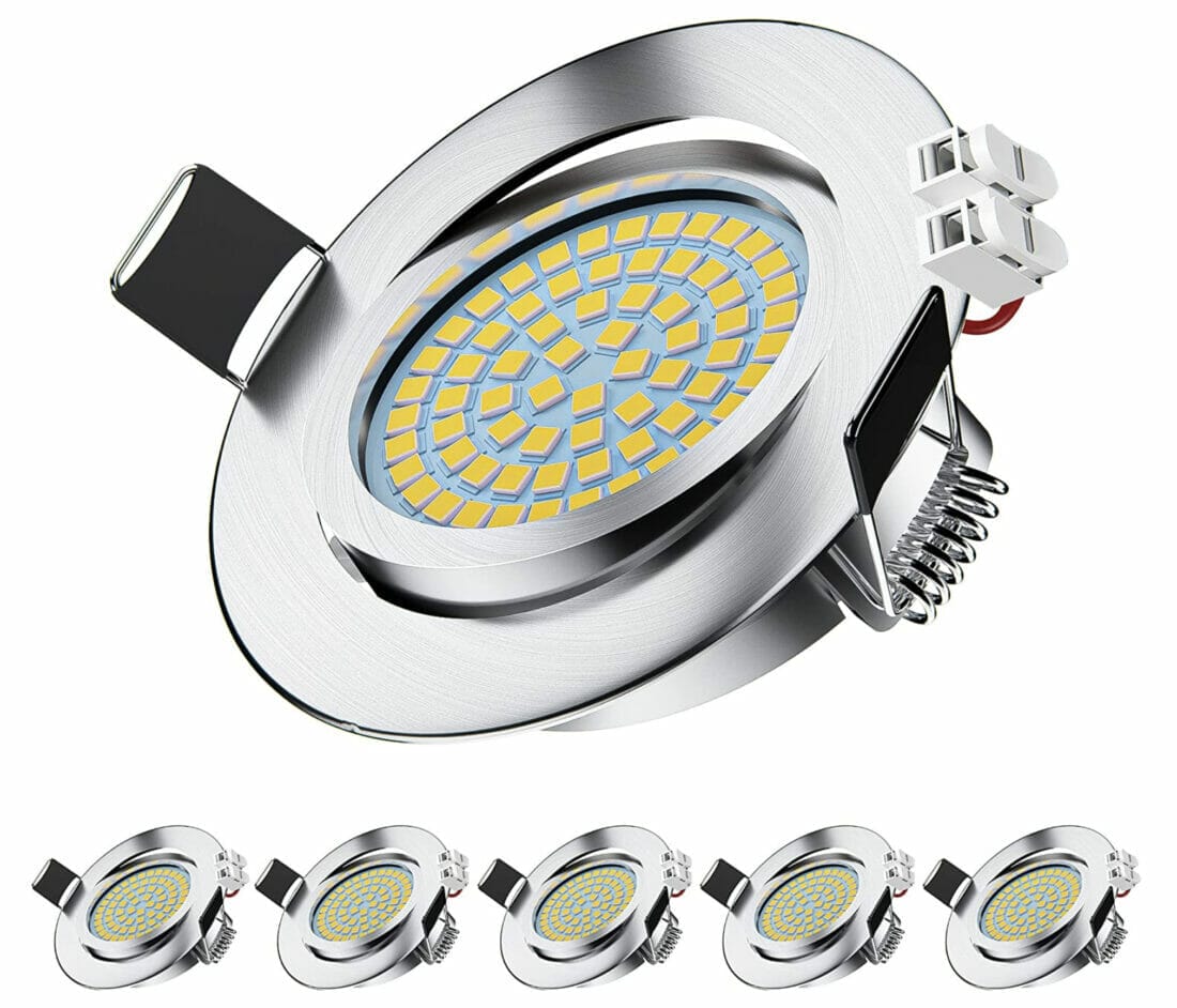 CAR WORK BOX LED Einbaustrahler Flach 6 Stk. – 50% Rabatt