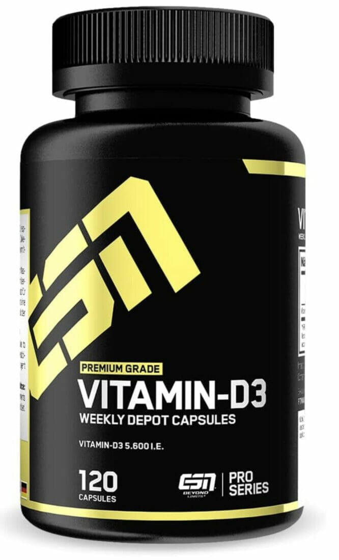 ESN Vitamin D3, 120 Kapseln – 24% Rabatt