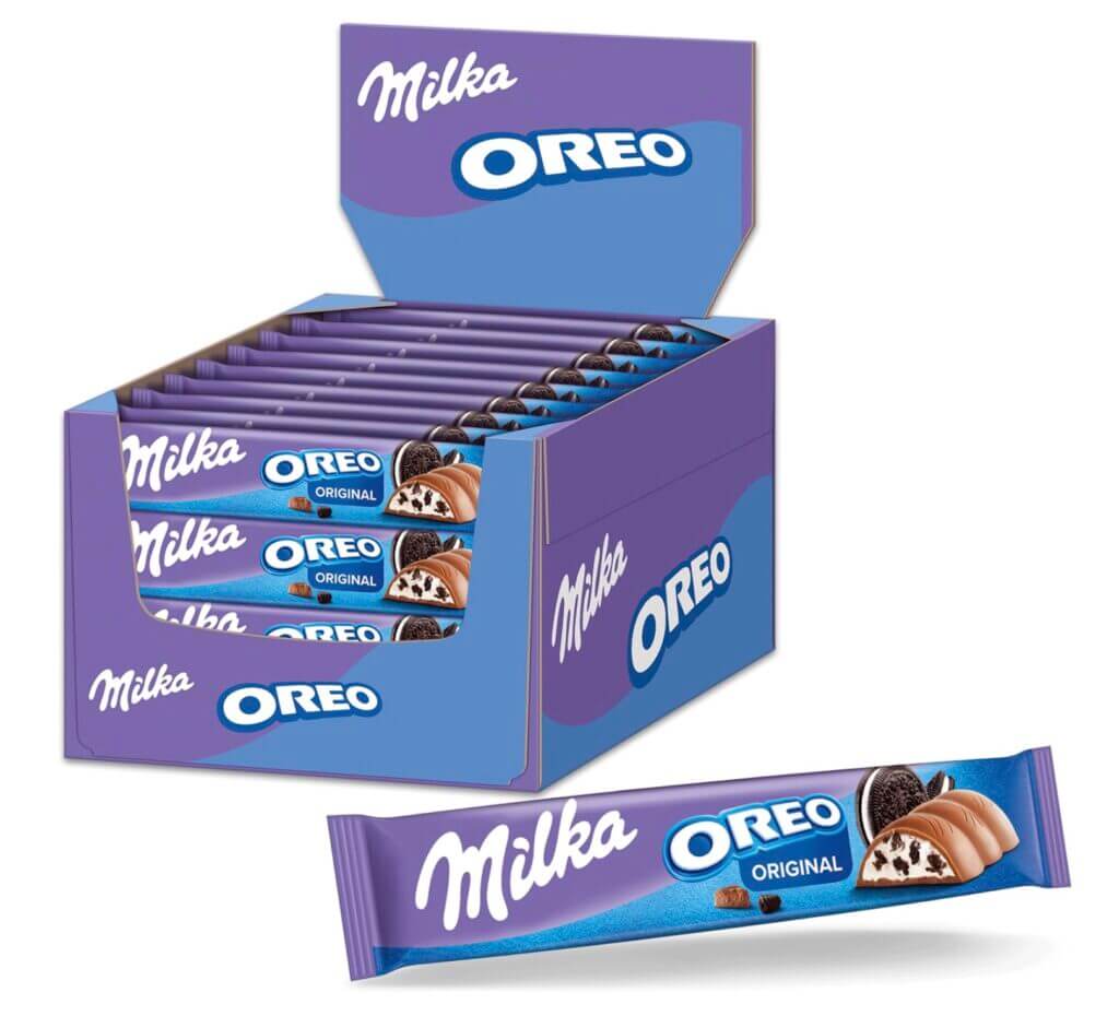 Milka Schokoriegel Milka & OREO (36 x 37g) – 59% Rabatt