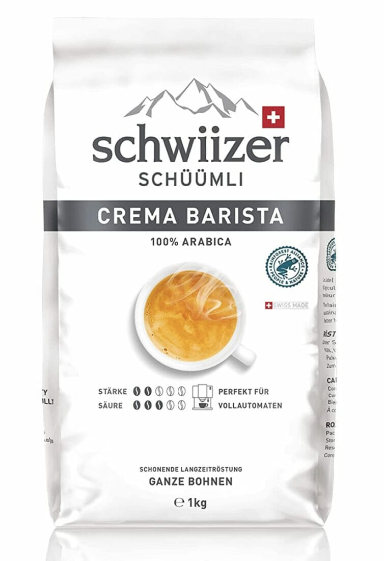 Schwiizer Schüümli Crema Barista 1 kg – 20% Rabatt + 10% Spar-Abo