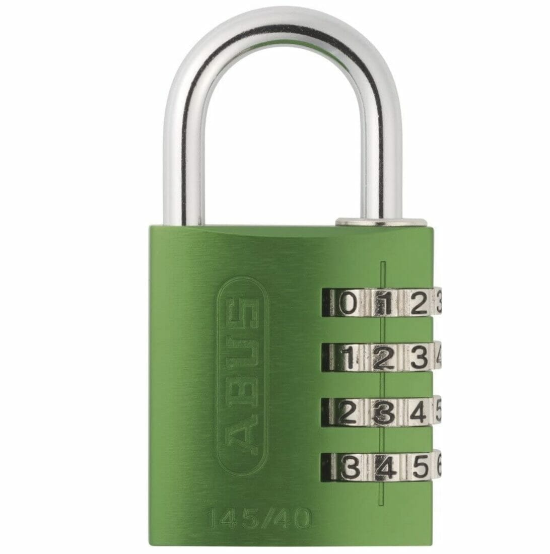 ABUS Zahlenschloss 145/40 Grün – 34% Rabatt