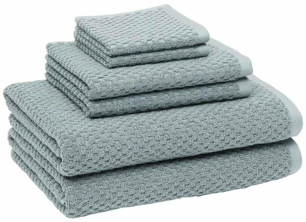 Amazon Basics 6-teilige Badetuch-Set – 33% Rabatt