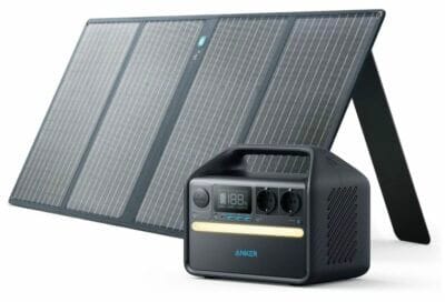 Anker 535 Power Station mit 1 100W Solarpanel tragbare Powerstation 512Wh