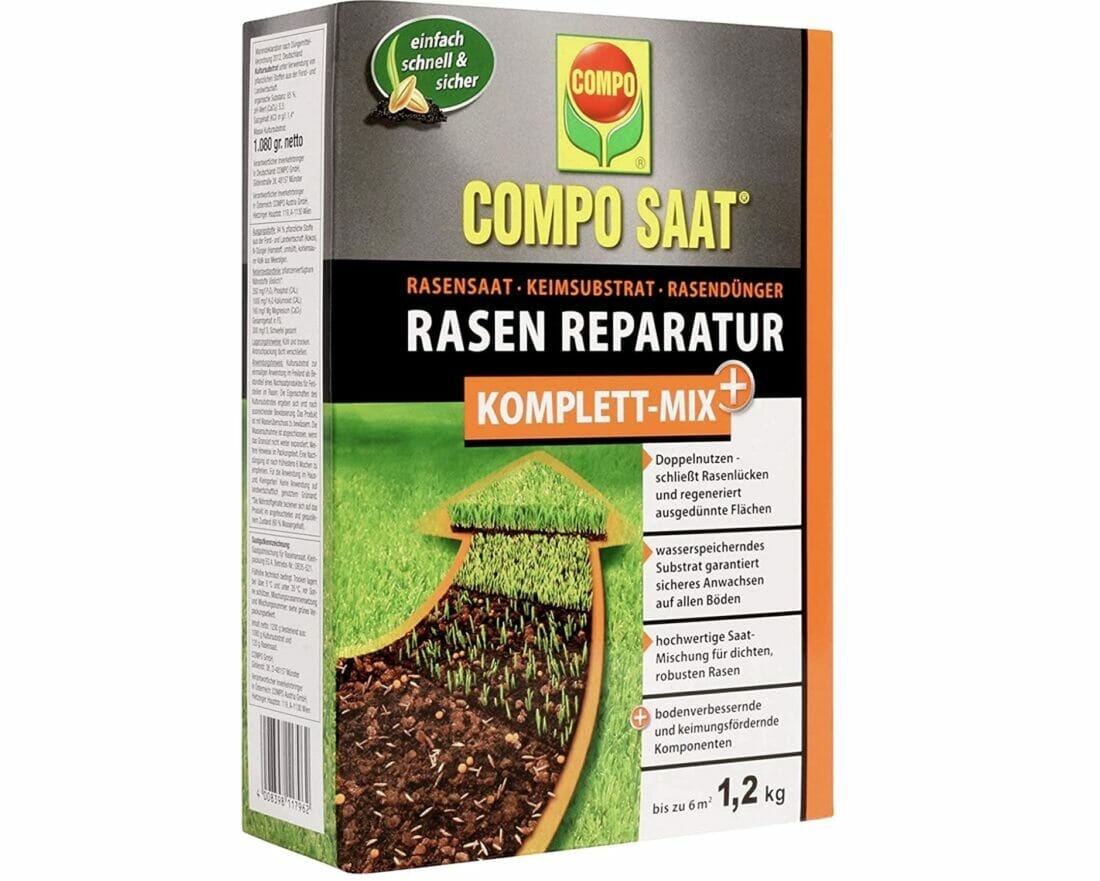 COMPO SAAT Rasen Reparatur Komplett-Mix+ – 39% Rabatt