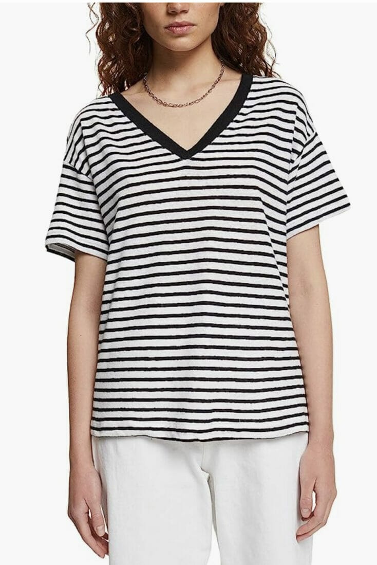 edc by ESPRIT Damen T-Shirt – 64% Rabatt