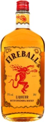 Fireball Likör Blended With Cinnamon & Whisky (0,7 l)