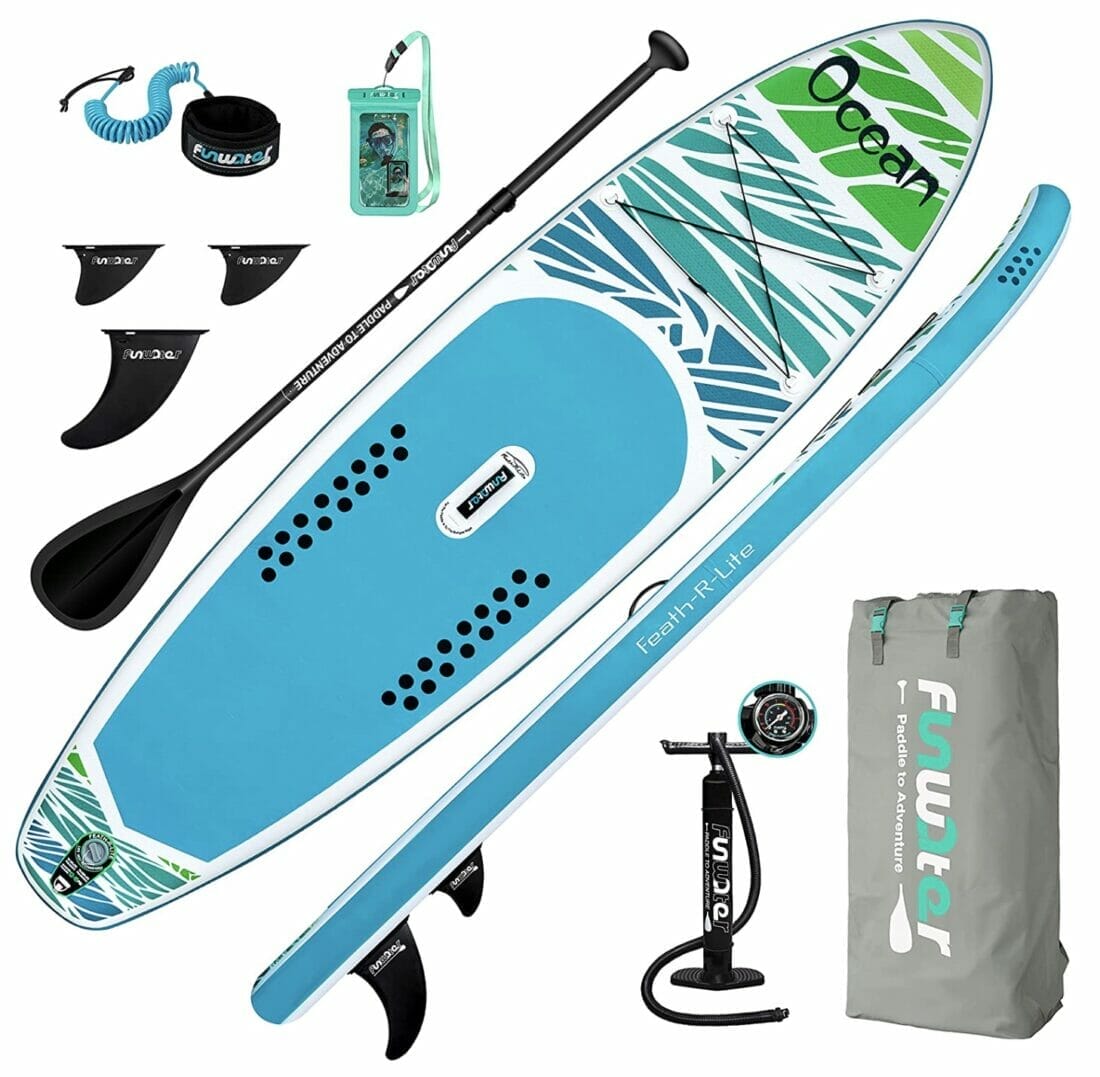 FunWater SUP Aufblasbares Stand Up Paddle Board – 30% Rabatt