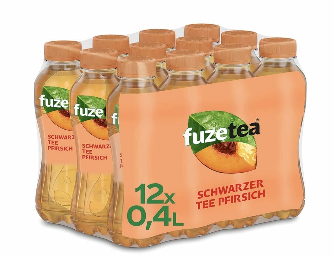 Fuze Tea Pfirsich 12 x 400 ml – 24% Rabatt