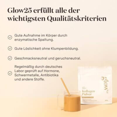 Glow25® Collagen Pulver