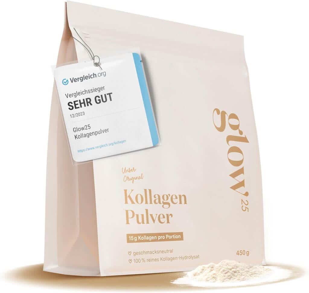 Glow25® Collagen Pulver – 28% Rabatt