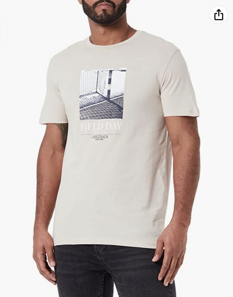 JACK & JONES Herren T-Shirt Moonbeam – 66% Rabatt