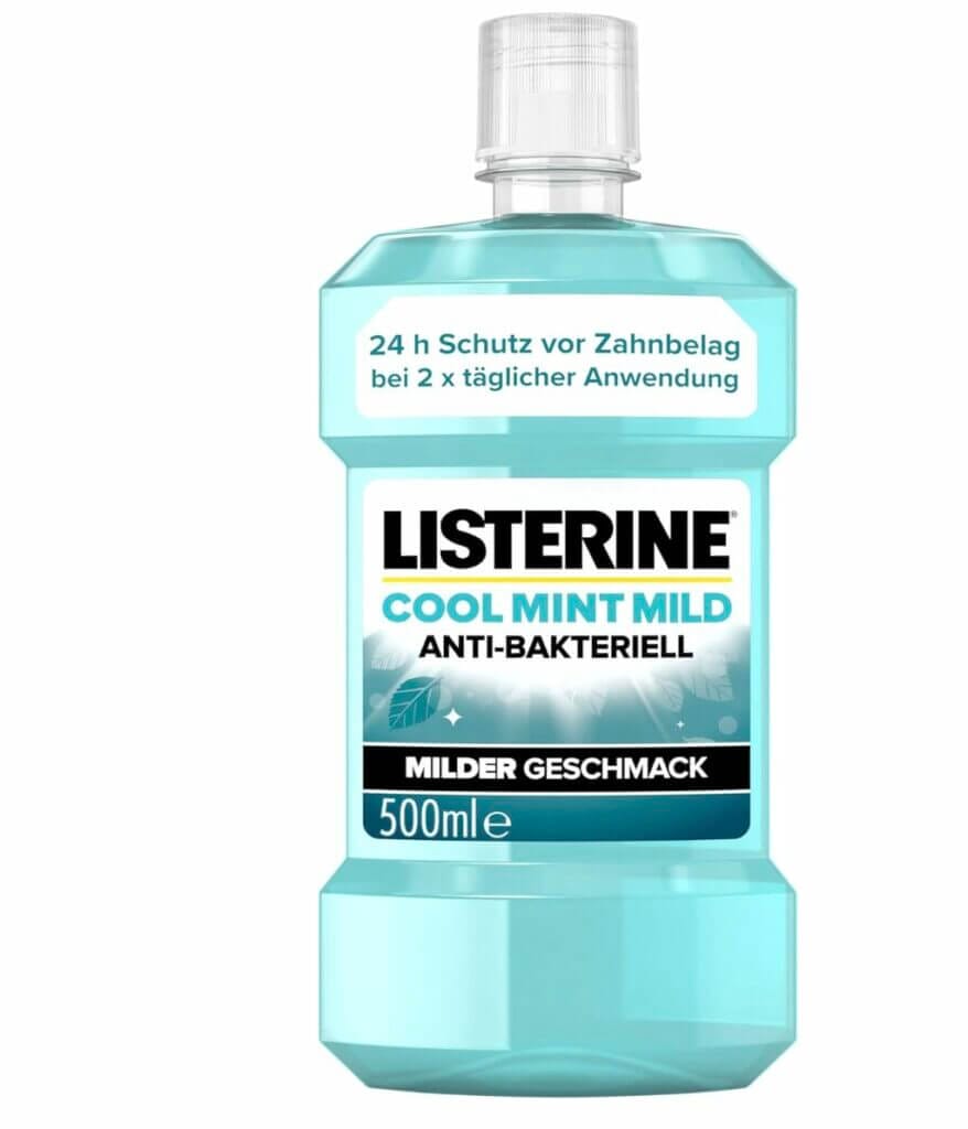 LISTERINE Cool Mint Mild Mundspülung – 36% Rabatt