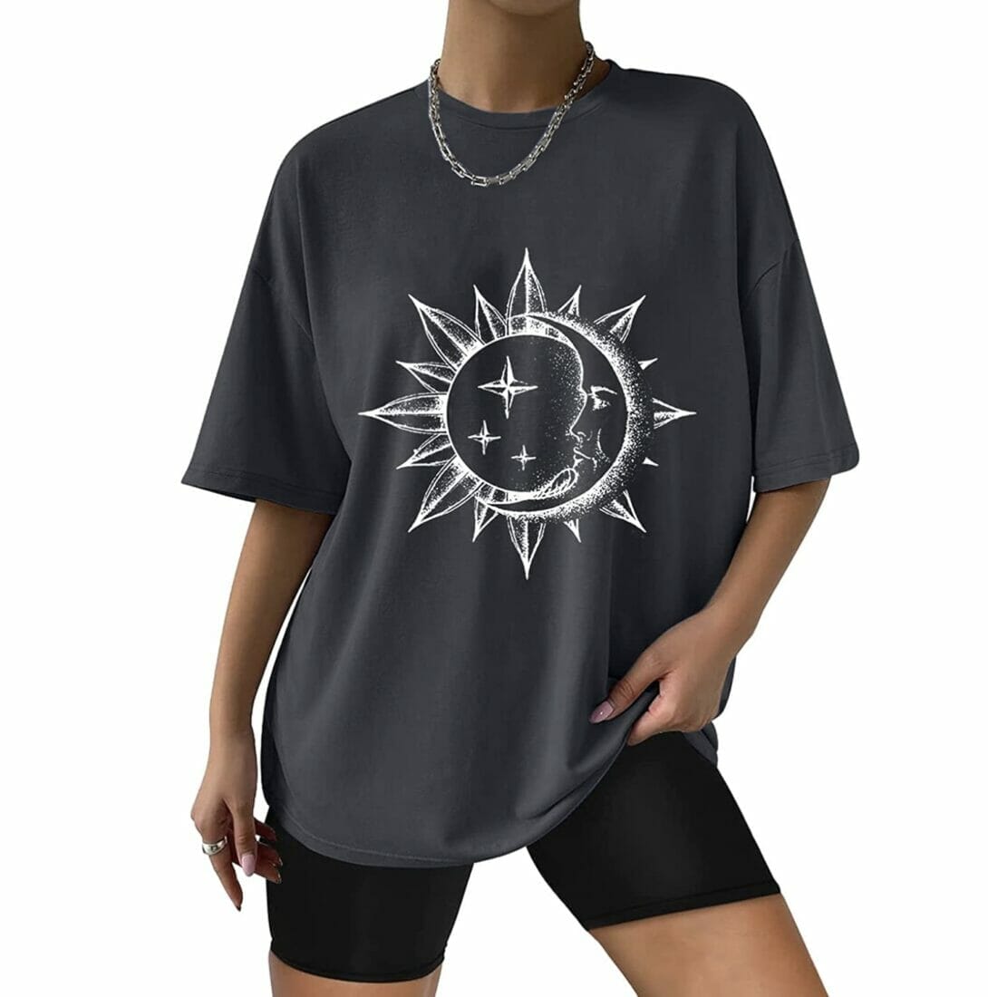 Generic Damen Oversize T-Shirt – 50% Rabatt