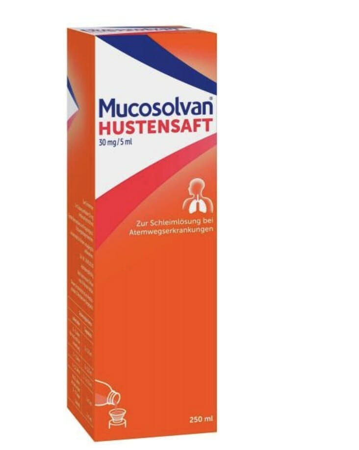 Mucosolvan Hustensaft 30 mg pro 5 ml 250 ml Saft – 35% Rabatt