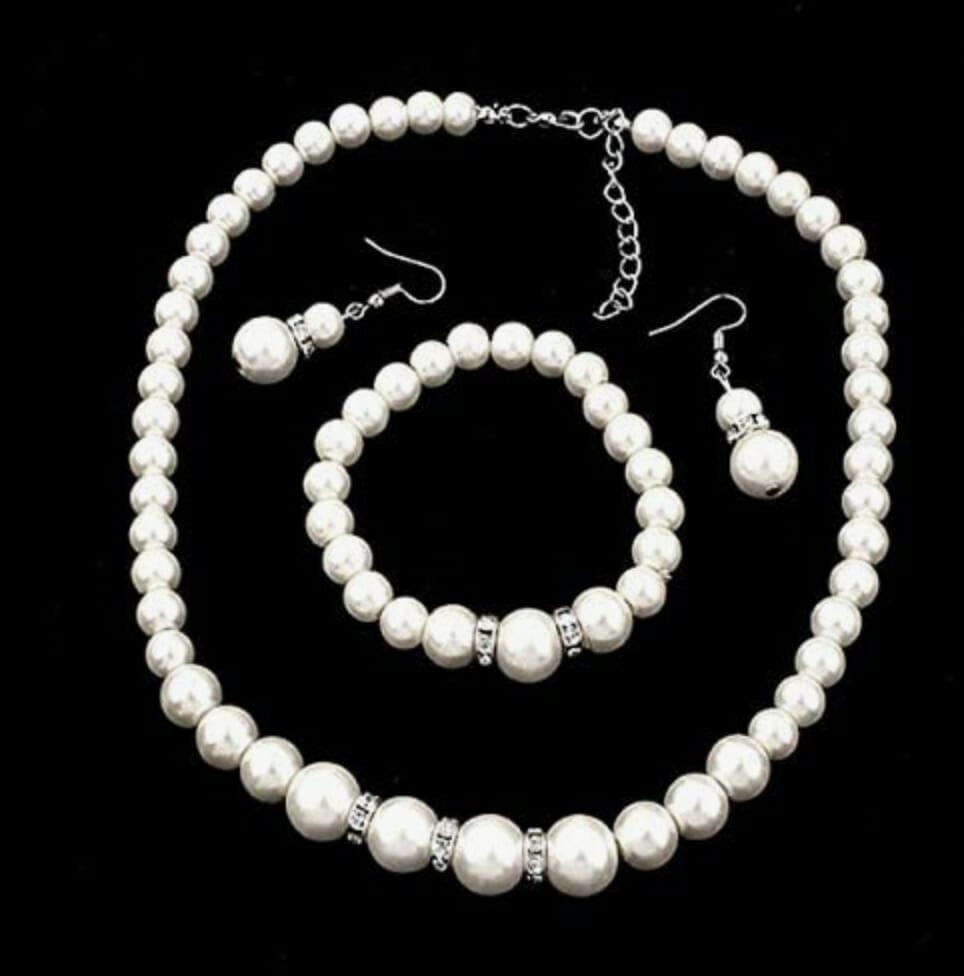 Perlen Schmuckset – 70% Rabatt