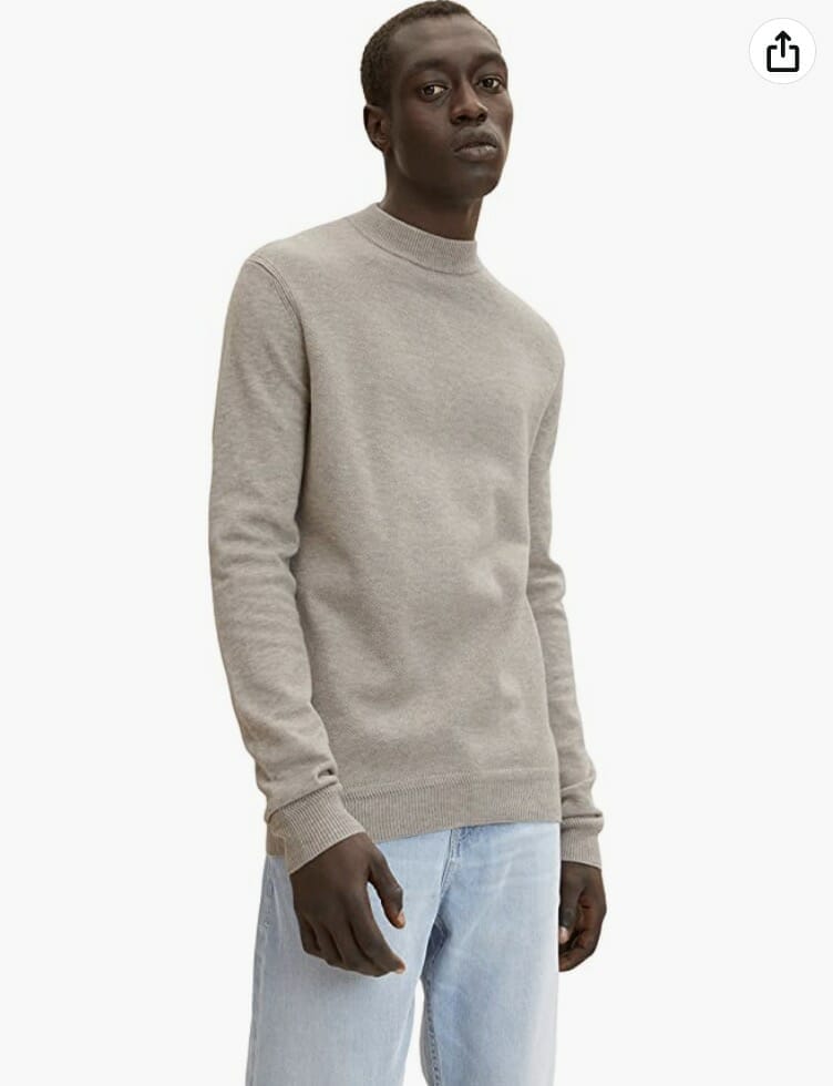 TOM TAILOR Herren Basic Strickpullover – 73% Rabatt