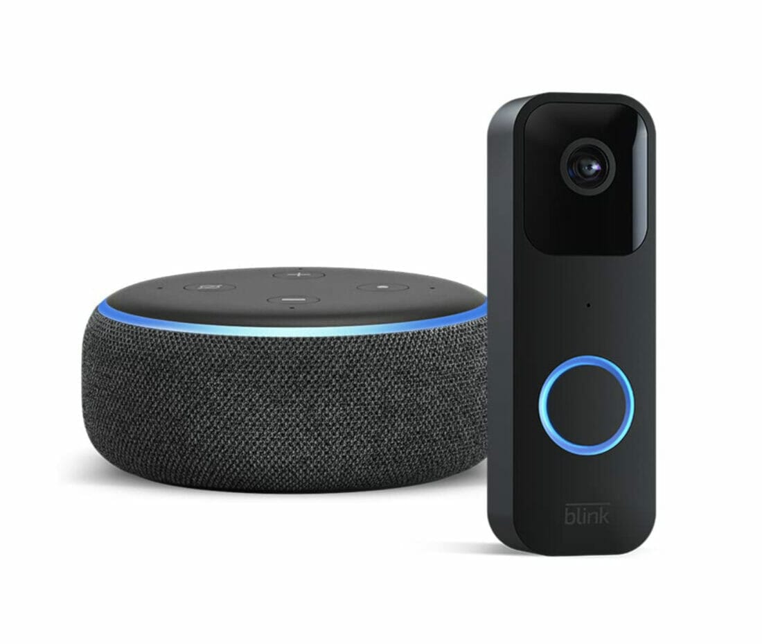 Blink Video Doorbell + Echo Dot (3. Gen.) 55 Rabatt