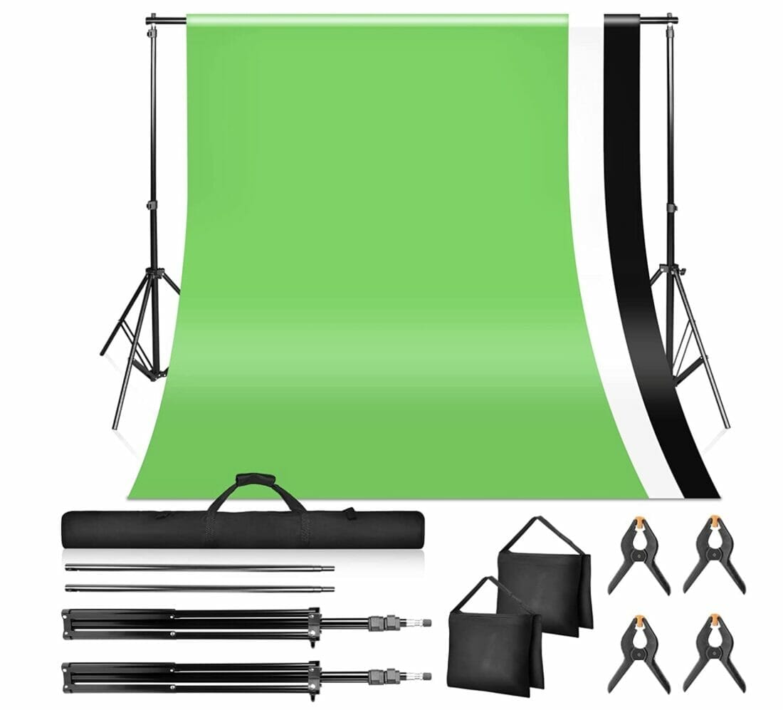 Lospitch Hintergrund Ständer mit drei verschiedenen Hintergründen – 30% Rabatt