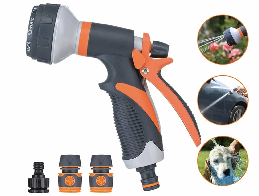 Garten Handbrause mit 8Funktionen 50 Rabatt Schnäppchen Hottip