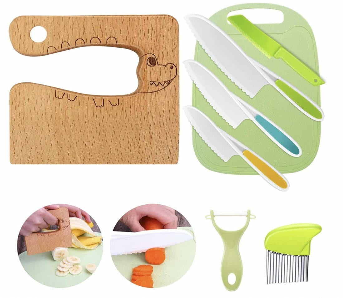8-teiliges Kinder-Küchenmesser-Set – 46% Rabatt