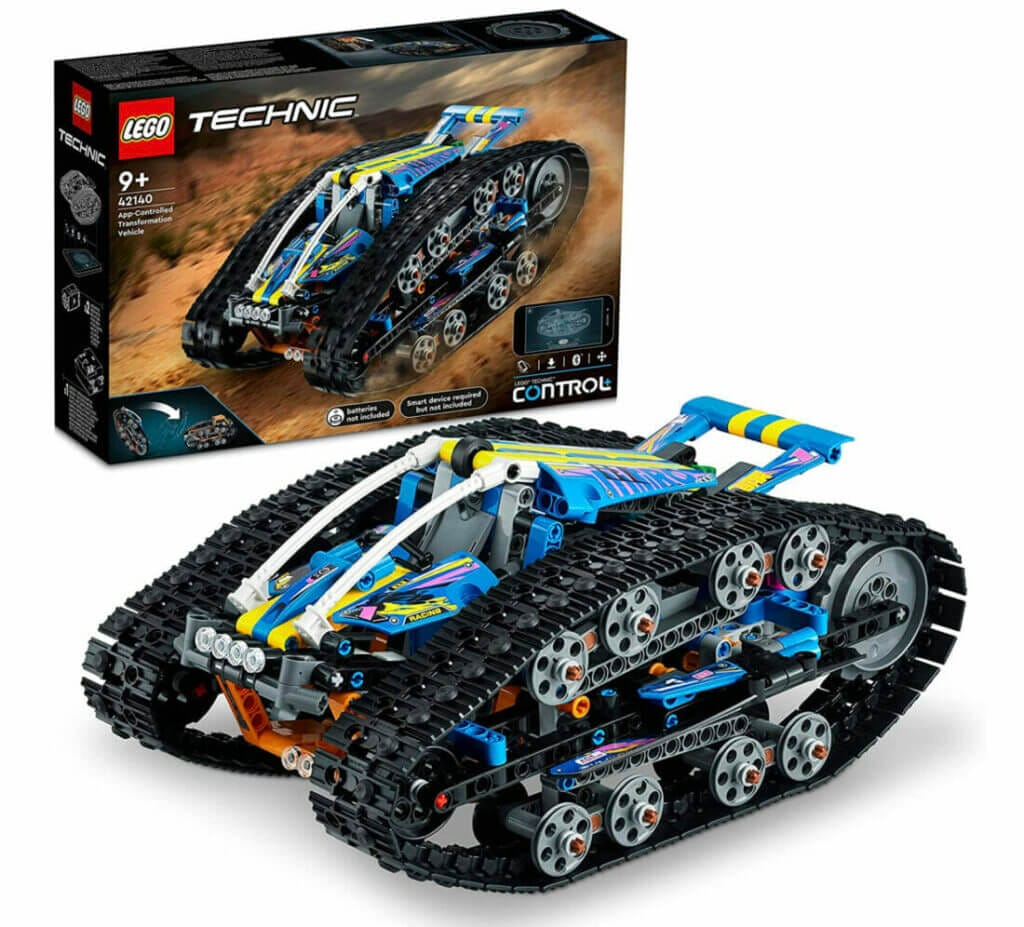 LEGO 42140 Technic App-gesteuertes Transformationsfahrzeug – 39% Rabatt