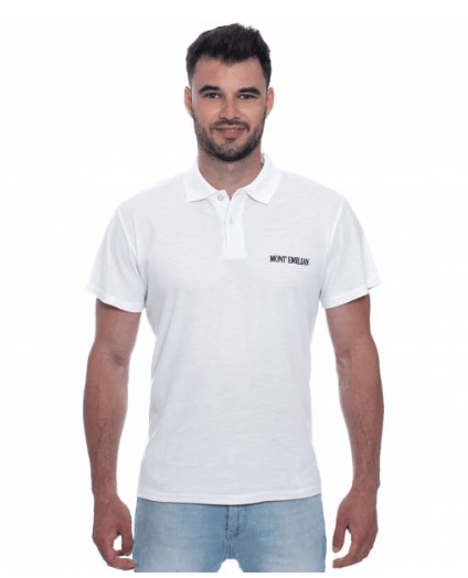 MONT EMILIAN „Caen“ Herren Basic Polo-Shirt weiß – nur 3,91 €