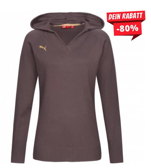 PUMA Runway Knitted Damen Hoodie – 80% Rabatt