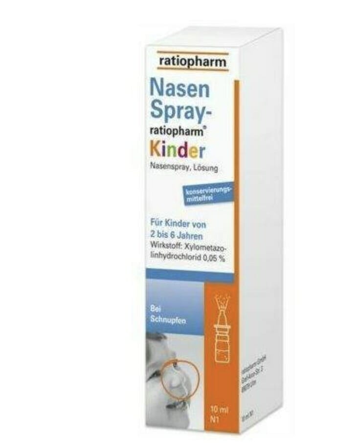 Nasenspray-ratiopharm Kinder konservierungsmittelfrei 10 ml – 19% Rabatt