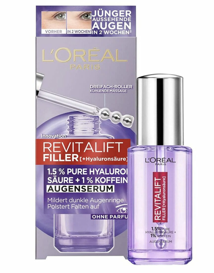 L’Oréal Paris Revitalift Filler Augenserum – 22% Rabatt