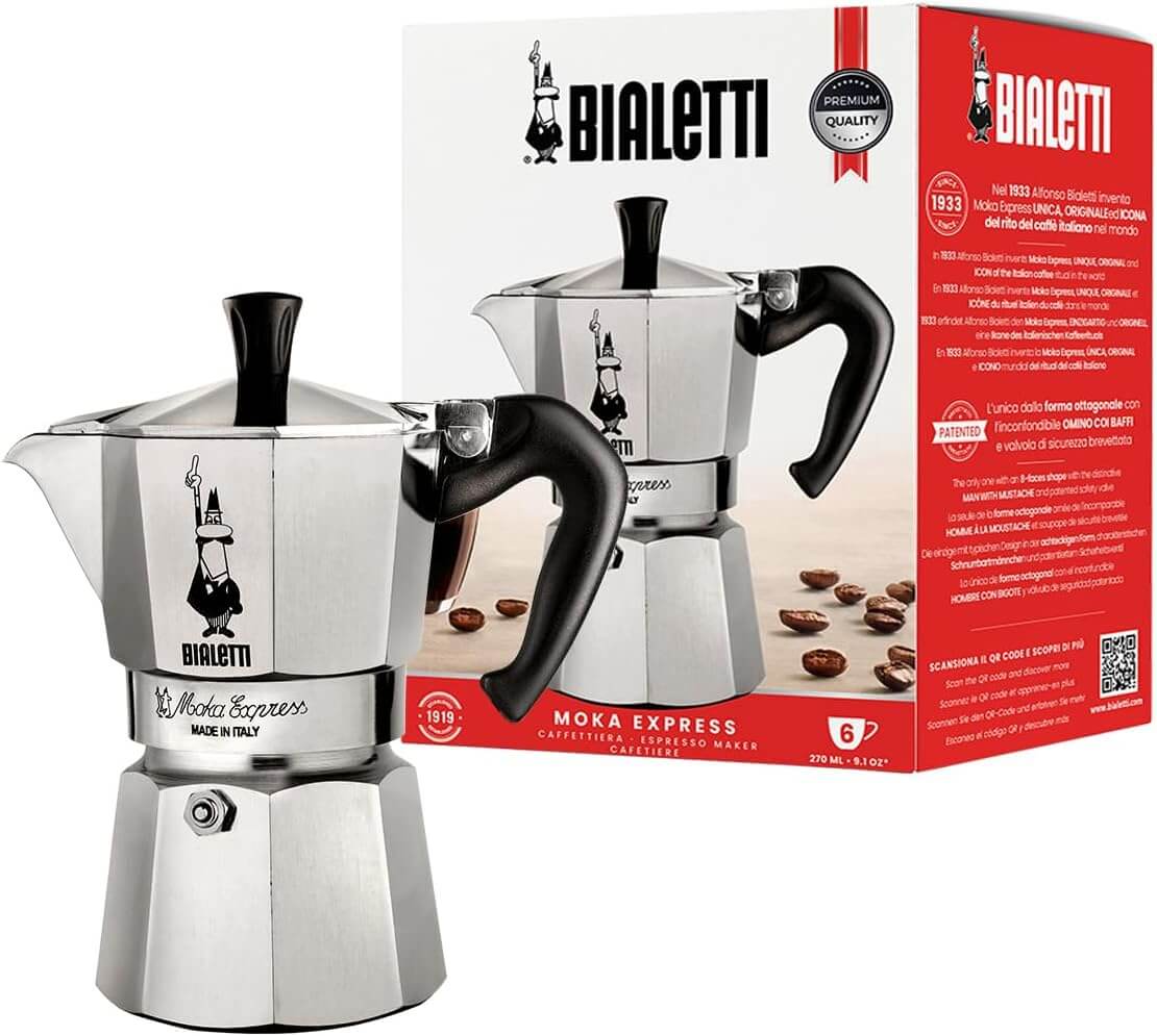 Bialetti Moka Express Espressomaschine – 33% Rabatt